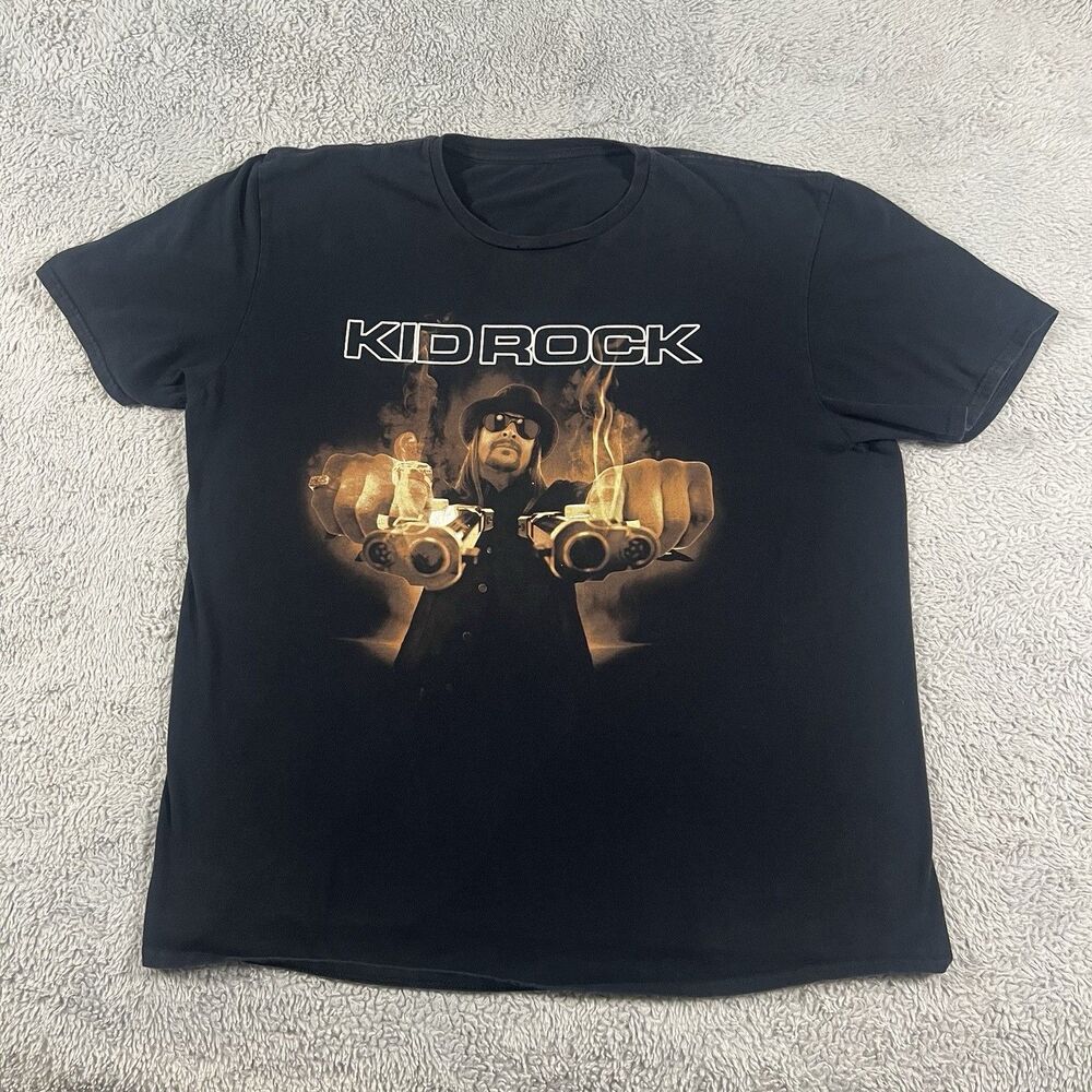 Kid Rock Vintage You Never Met A Mother F*cker Quite Like Me T-Shirt XL Black